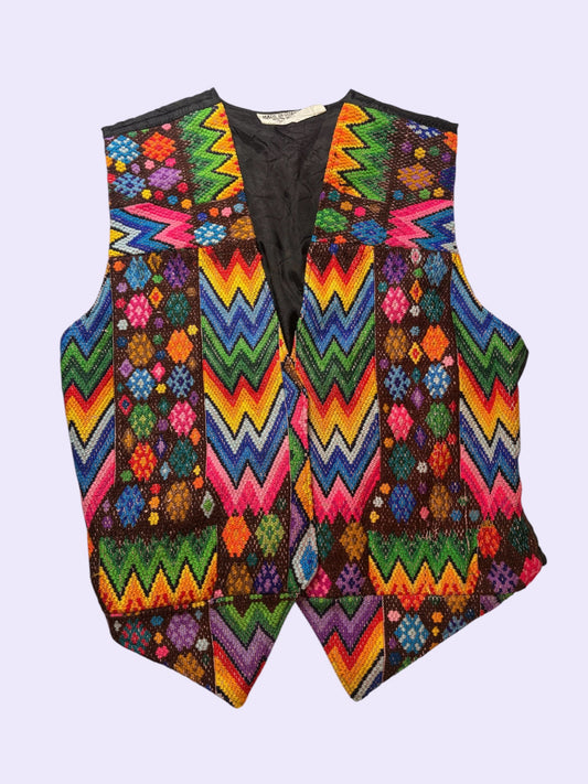 Embroidered Pattern Vest