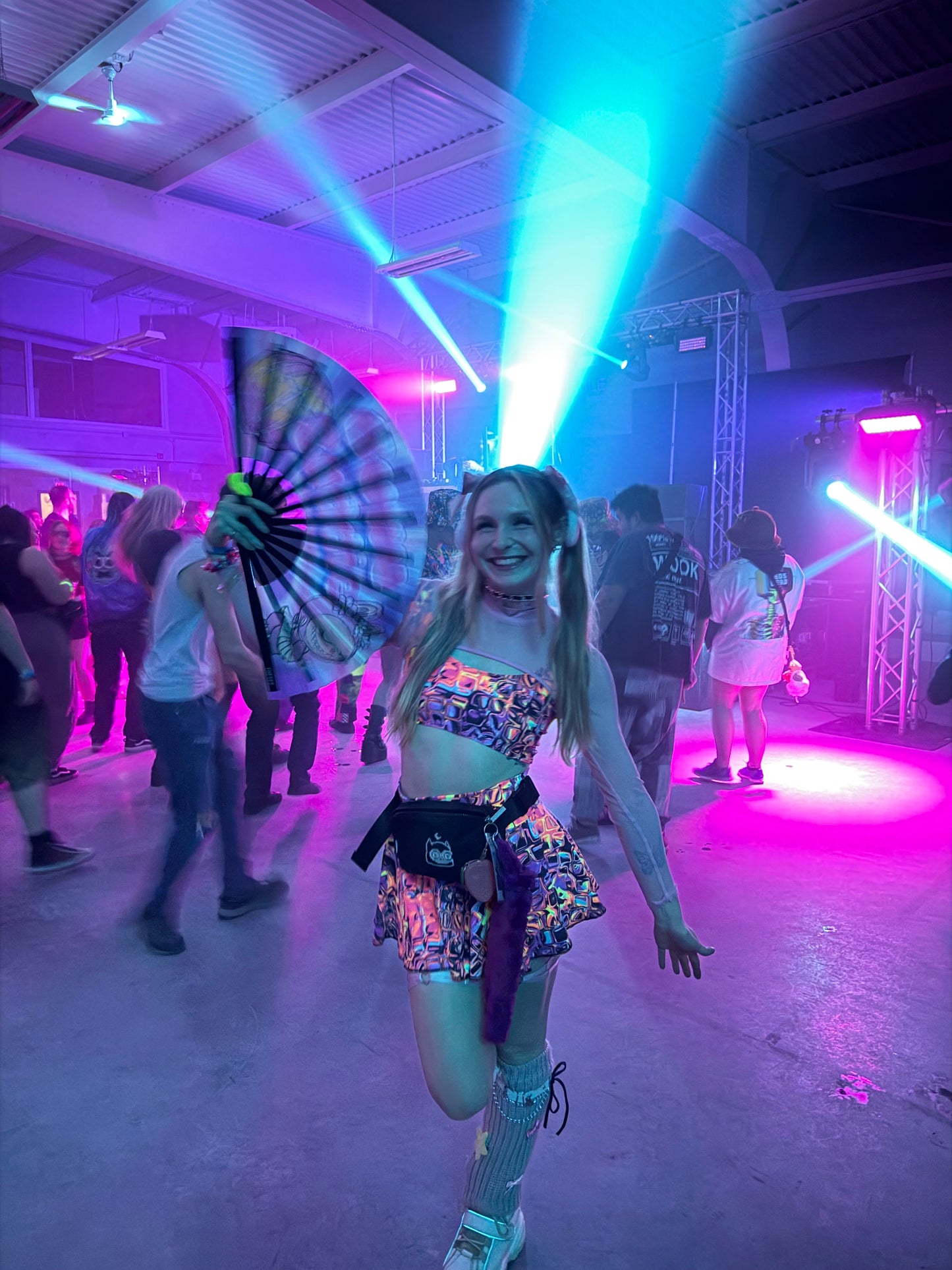 Disco Drip Crop Top