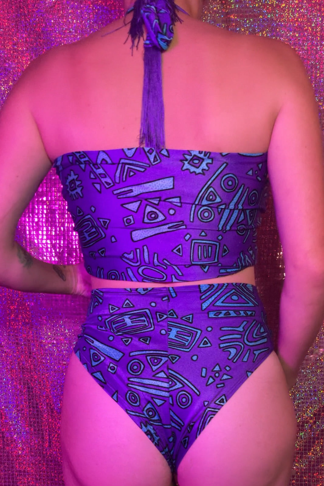 Upcycled- Saved By The Rave Set M/L