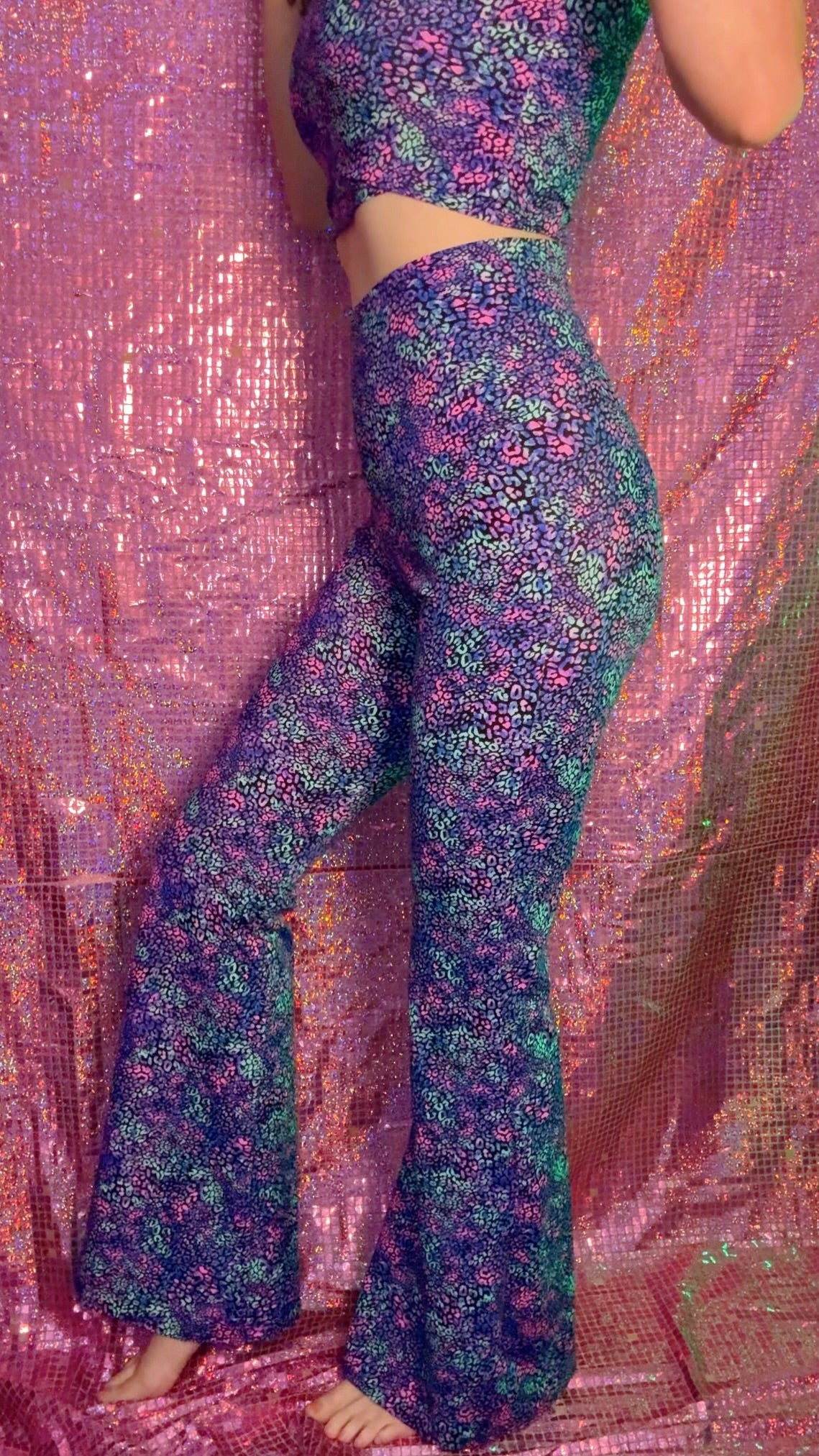Cosmic Kitty Bootcut Flare