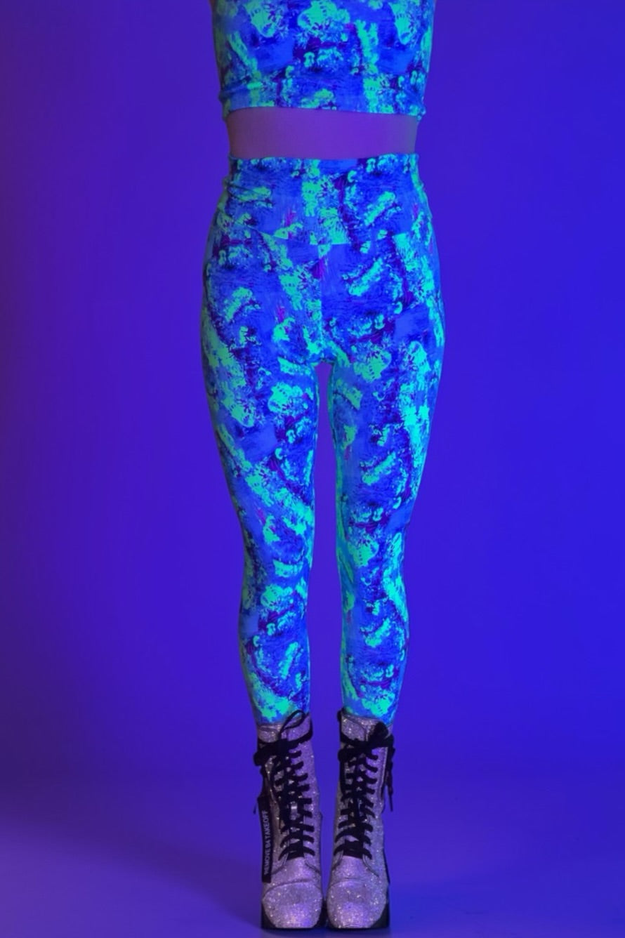 Electric Lagoon Leggings