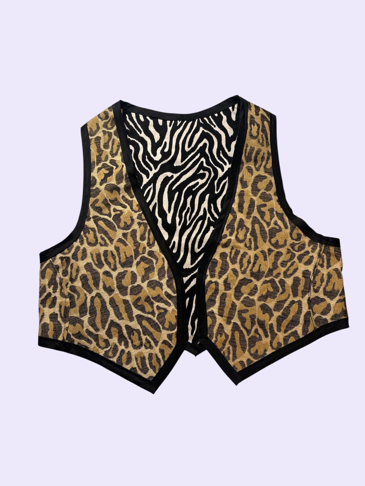 Treasure Trulls Handmade Animal Reversible Vest