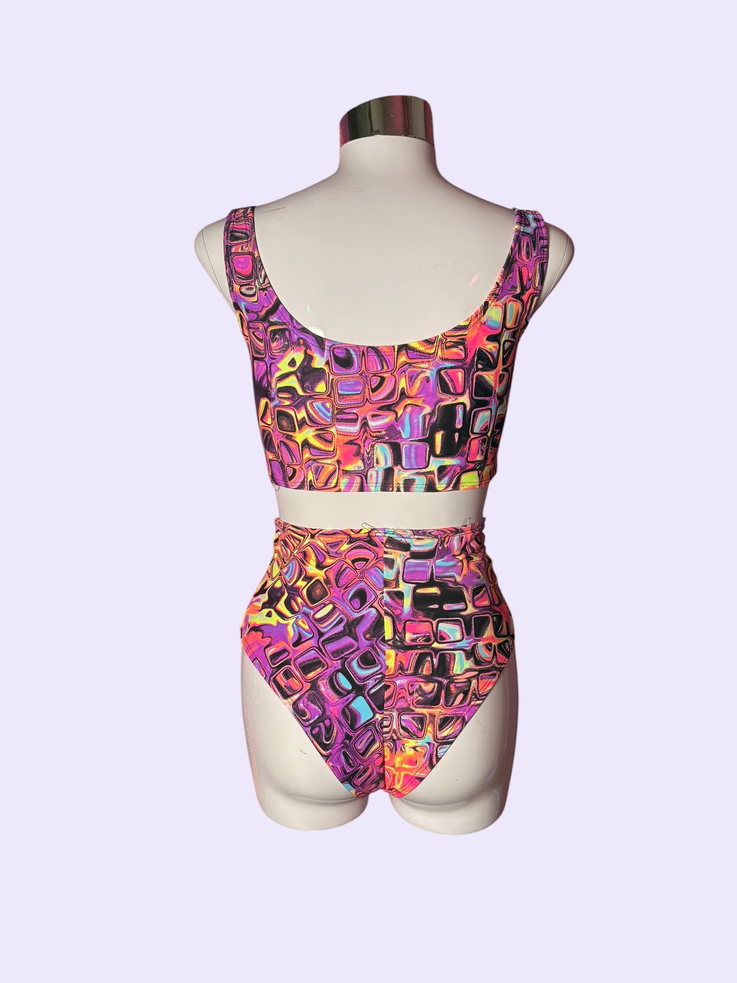 Disco Drip Crop Top