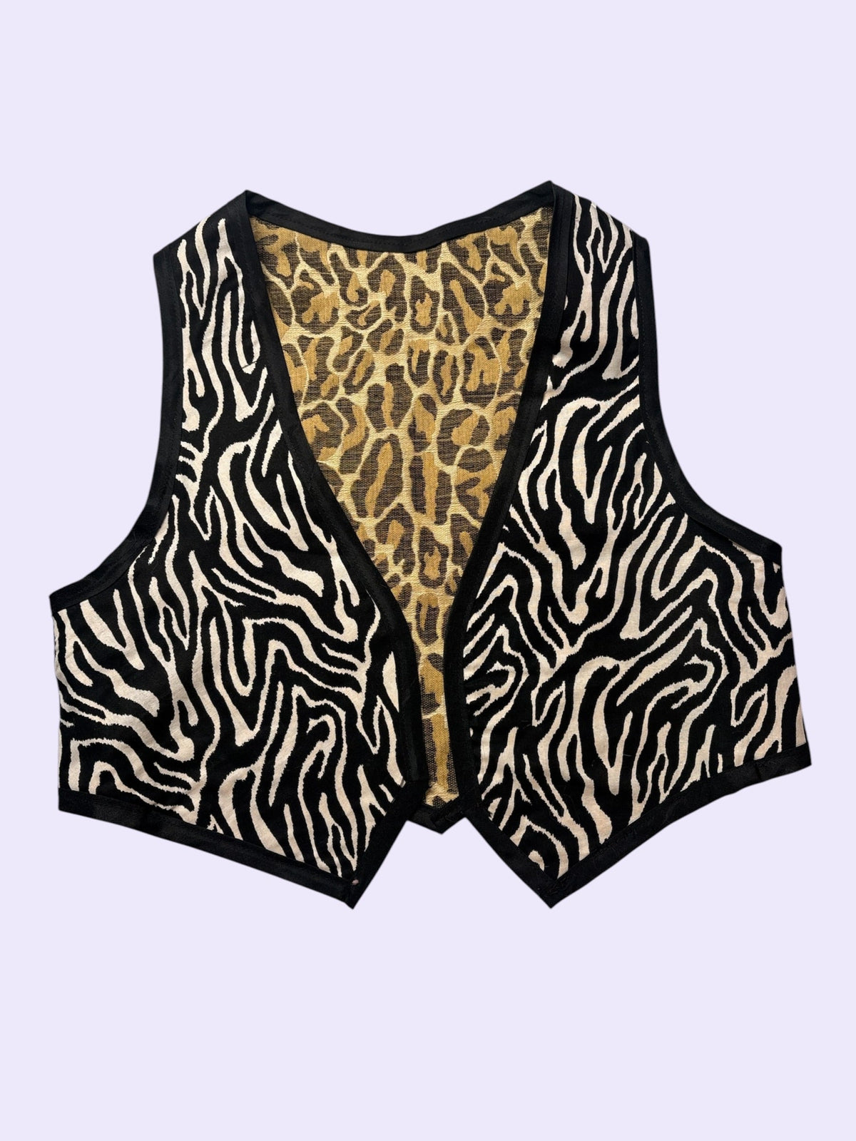 Treasure Trulls Handmade Animal Reversible Vest