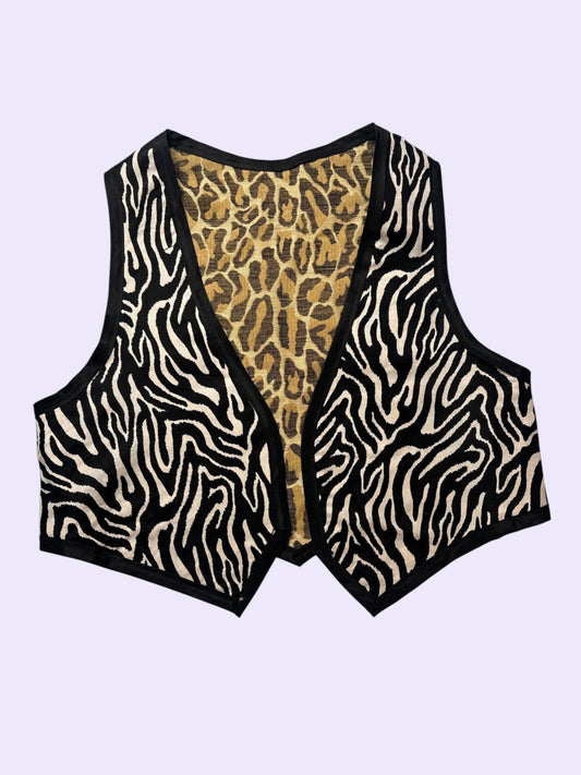 Treasure Trulls Handmade Animal Reversible Vest