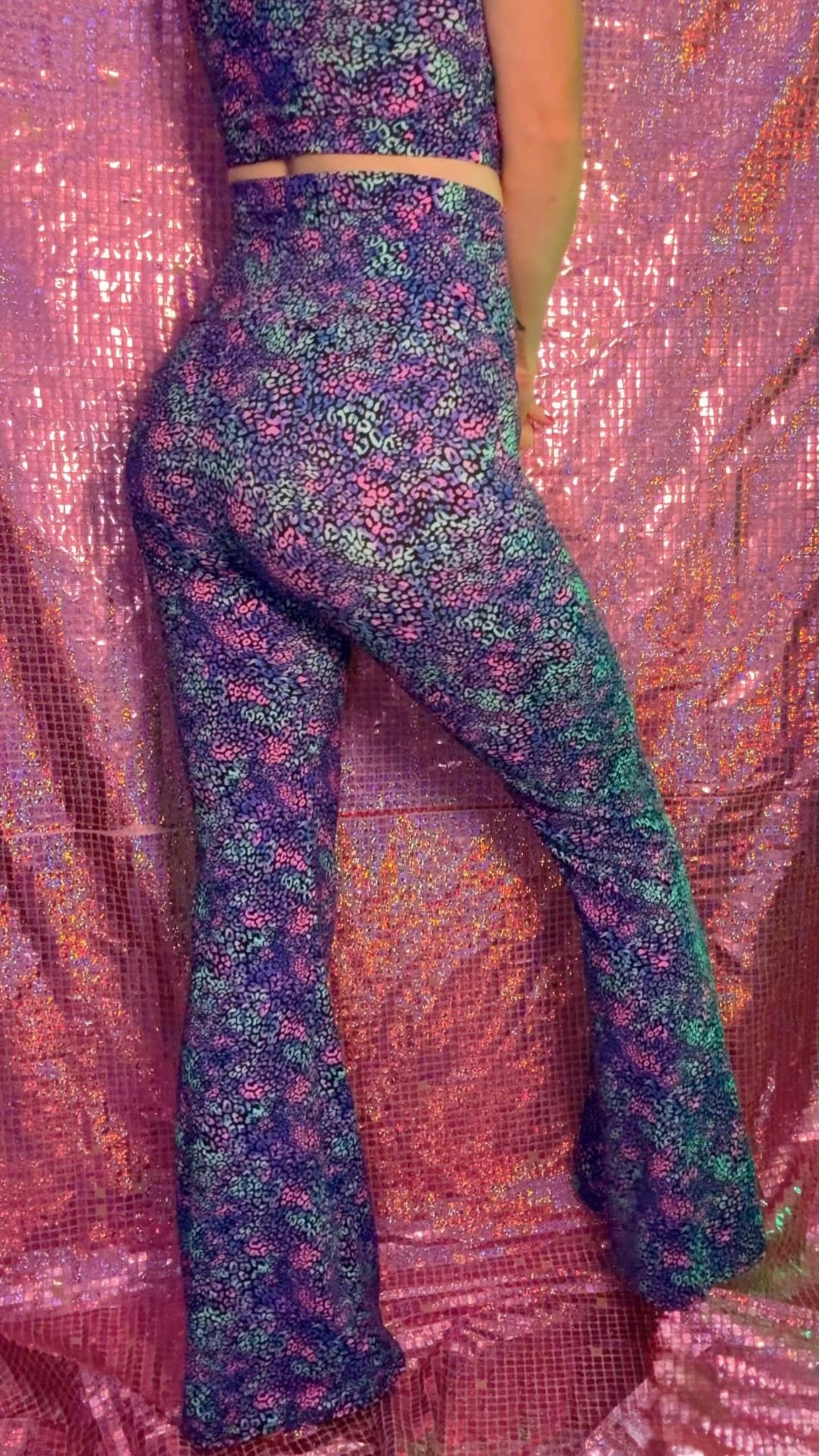 Cosmic Kitty Bootcut Flare