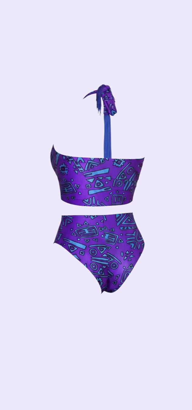 Upcycled- Saved By The Rave Set M/L