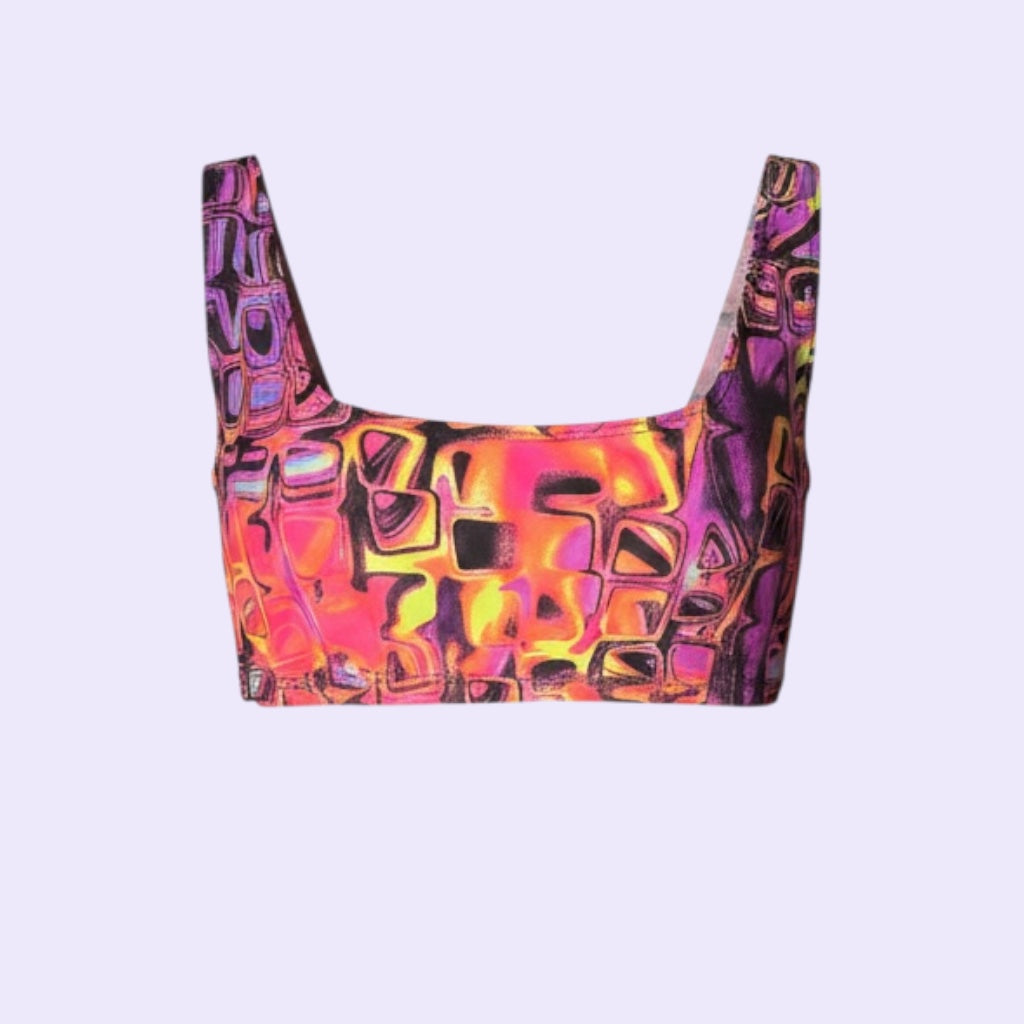 Disco Drip Crop Top