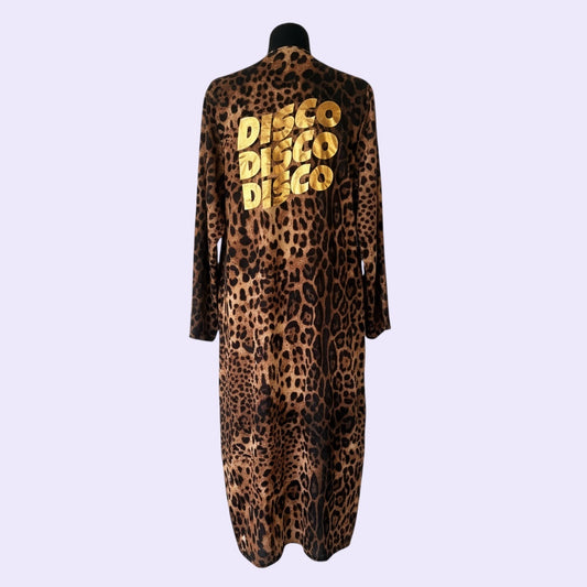 Disco Leopard Kimono Small